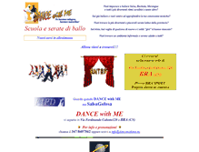 Tablet Screenshot of dancewithme.eu